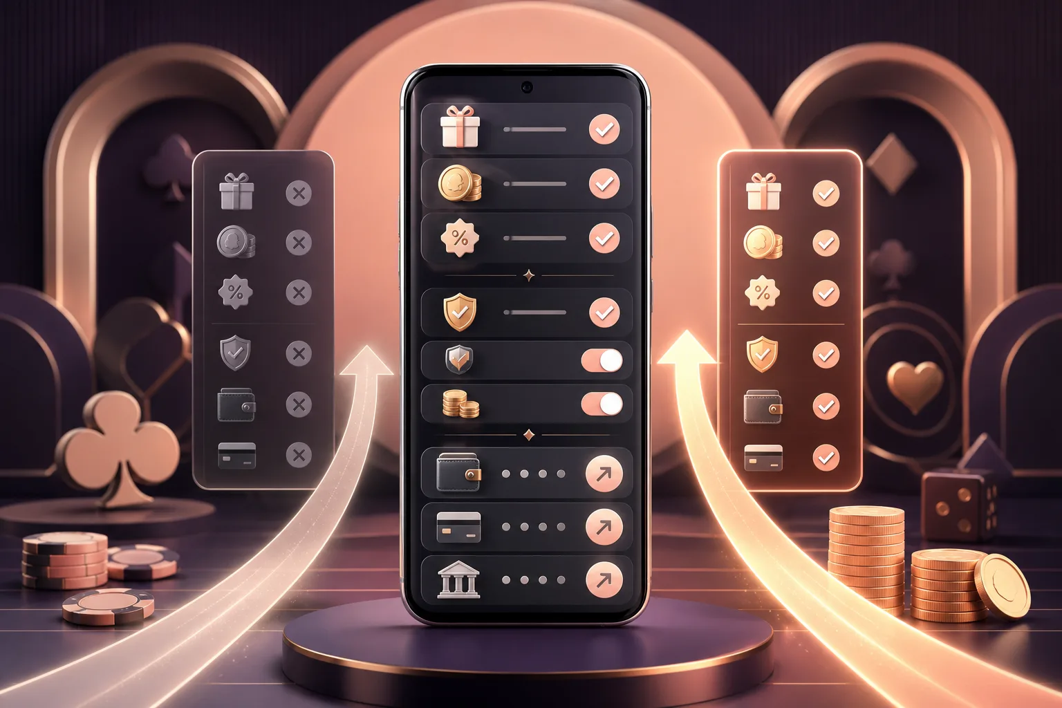 Velora Play review checklist with bonus terms and withdrawal options on a mobile screen
